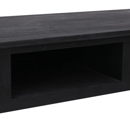 Konsolentisch Schwarz 110 x 45 x 76 cm Holz