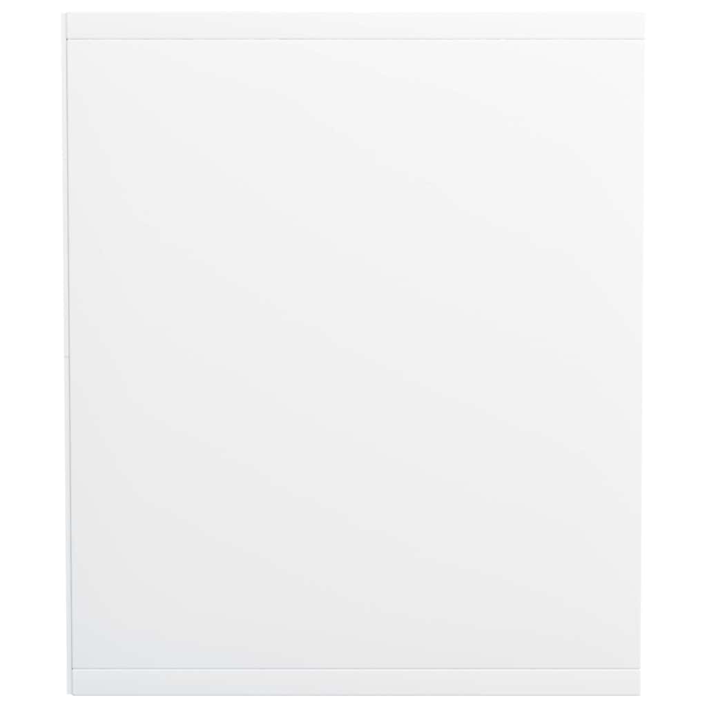 Bücherregal/TV-Schrank Weiß 36×30×143 cm Holzwerkstoff