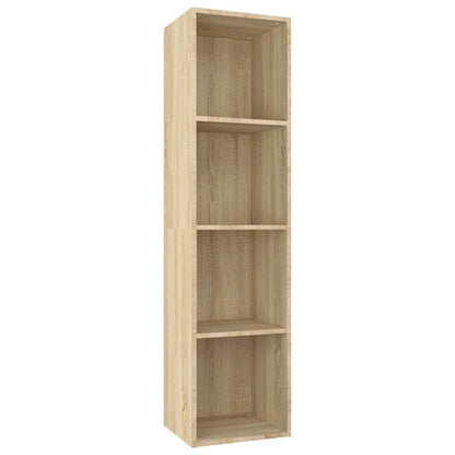 Bücherregal/TV-Schrank Sonoma-Eiche 36x30x143 cm Holzwerkstoff