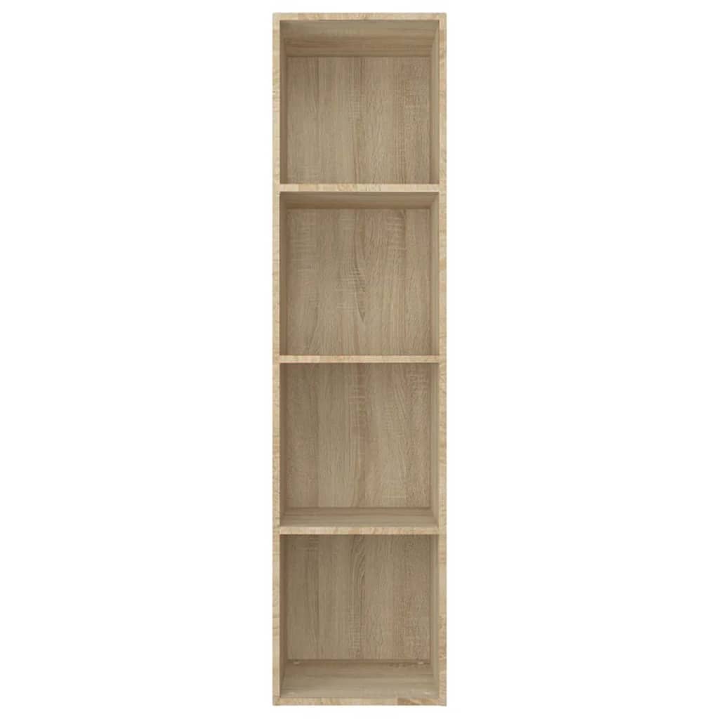 Bücherregal/TV-Schrank Sonoma-Eiche 36x30x143 cm Holzwerkstoff