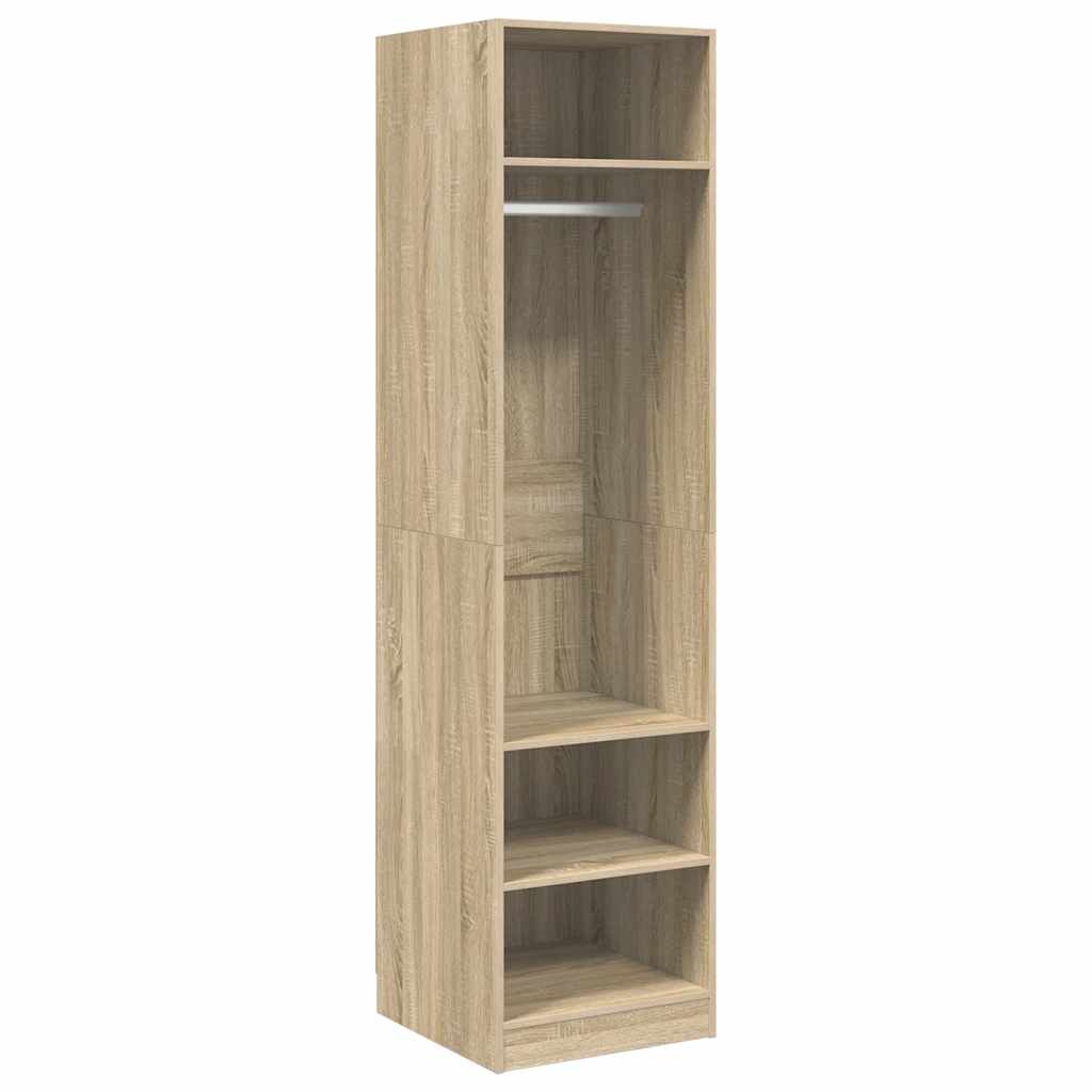 Kleiderschrank Sonoma-Eiche 50x50x200 cm Holzwerkstoff