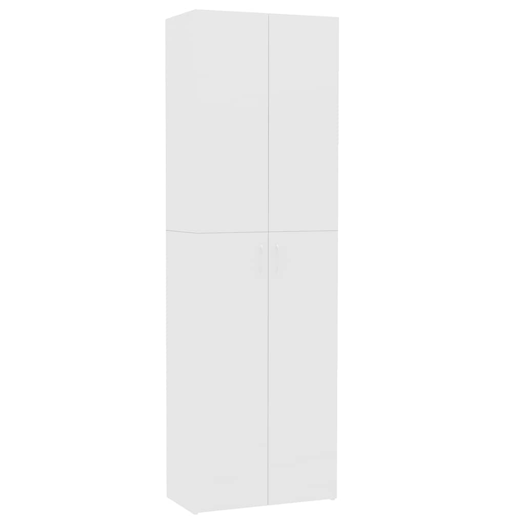 TV-Schrank Weiß 60x32x190 cm Holzwerkstoff