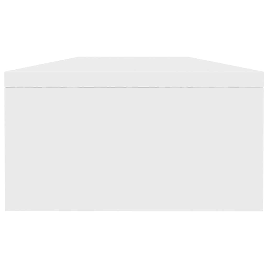 Monitorständer Weiß 100x24x13 cm Holzwerkstoff