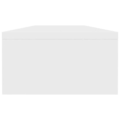 Monitorständer Weiß 100x24x13 cm Holzwerkstoff