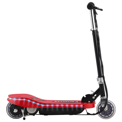 E-Scooter mit LED 120 W Rot