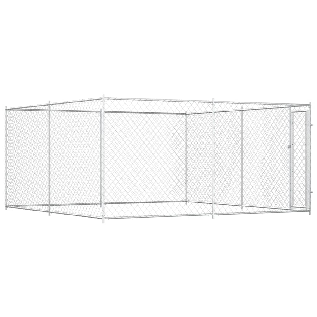 Outdoor-Hundezwinger 383x383x185 cm