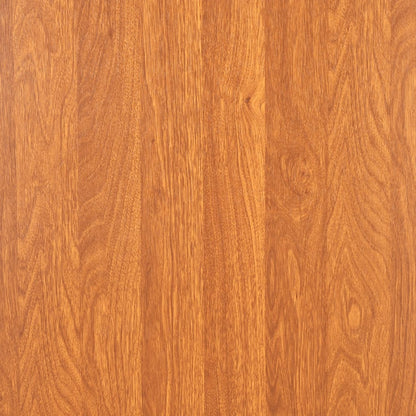 7-tlg. Essgruppe MDF und Stahl Braun