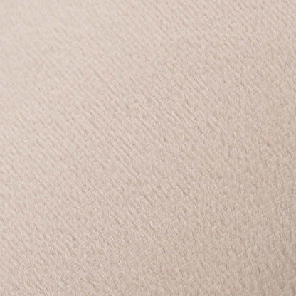 Hocker Aprikose und Golden Samt 28 x 36 cm