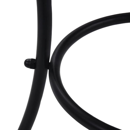 Mosaik-Bistrotisch Orange/Grau 60 cm Keramik