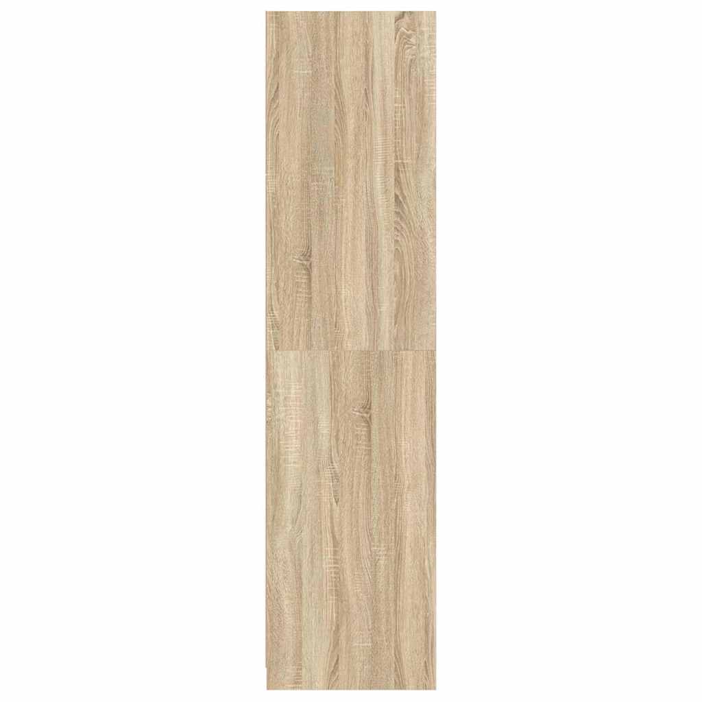 Kleiderschrank Sonoma-Eiche 100x50x200 cm Holzwerkstoff