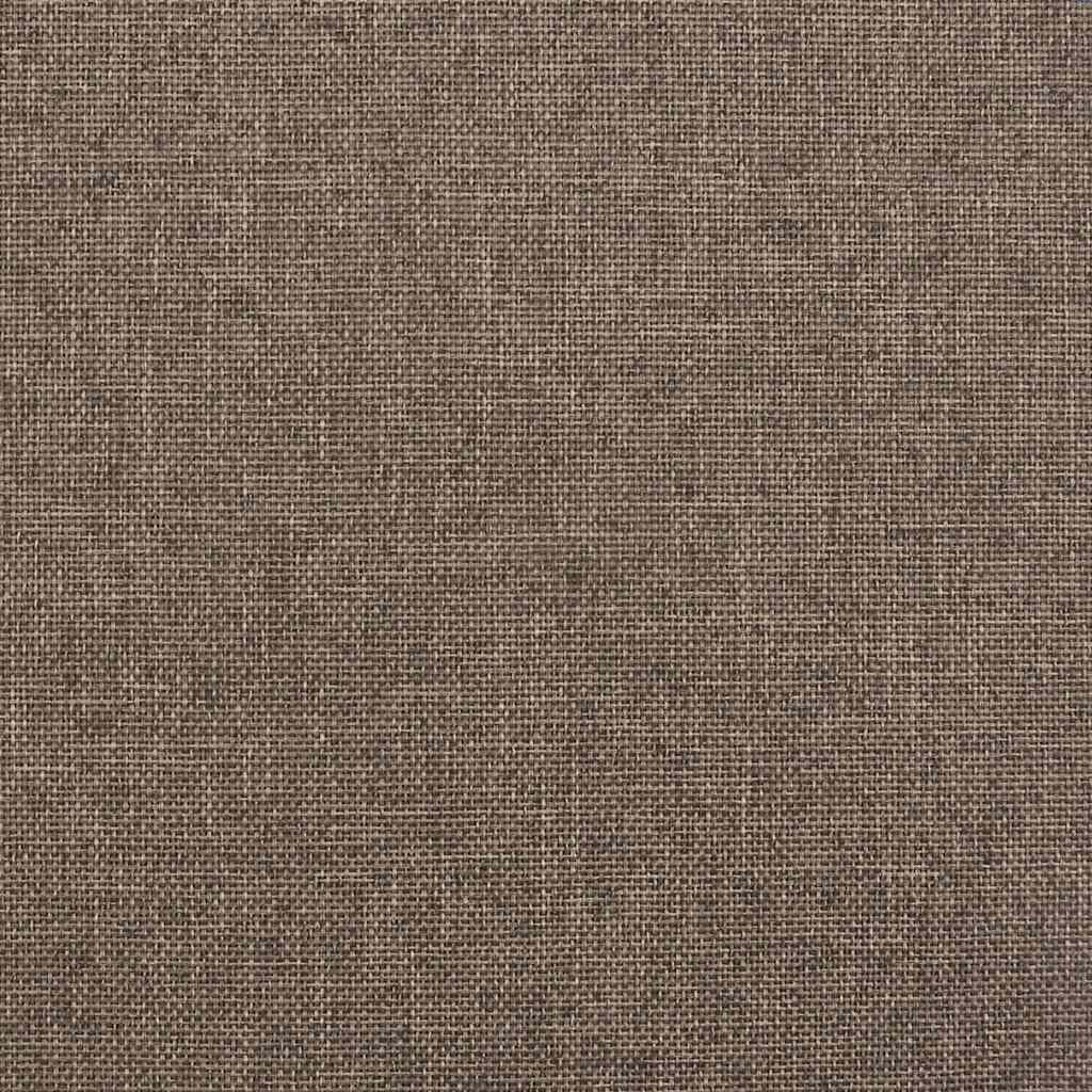 Stauraumbett Hydraulisch Taupe Stoff 120×200 cm