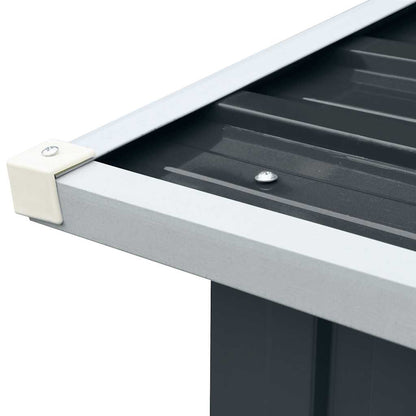 Brennholzlager Verzinkter Stahl 172x91x154 cm Anthrazit