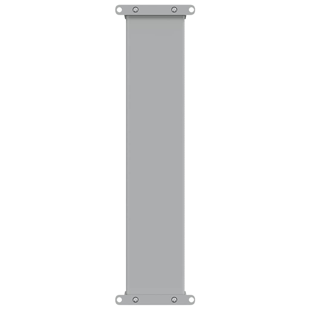 Ausziehbare Seitenmarkise 60×300 cm Rot