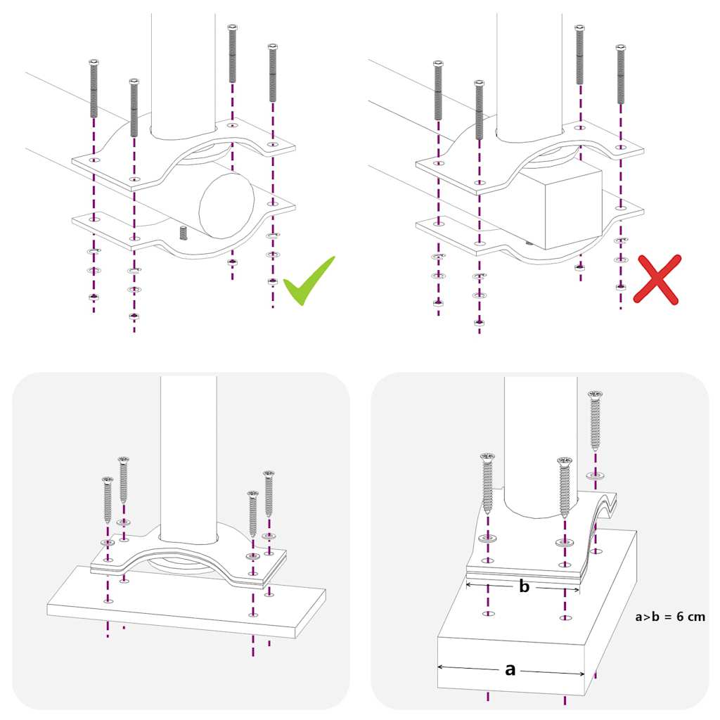 Ausziehbare Seitenmarkise 60×300 cm Rot