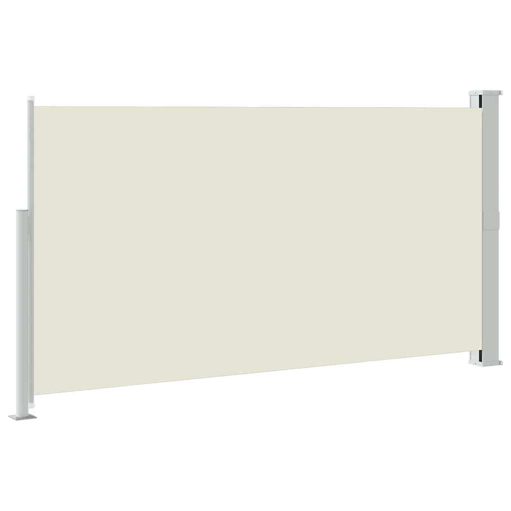 Ausziehbare Seitenmarkise 170×300 cm Creme