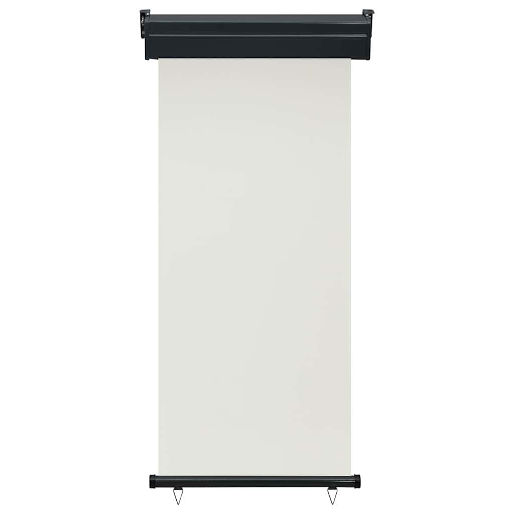 Balkon-Seitenmarkise 85x250 cm Creme