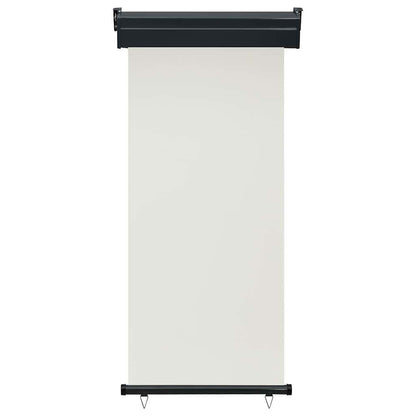 Balkon-Seitenmarkise 85x250 cm Creme