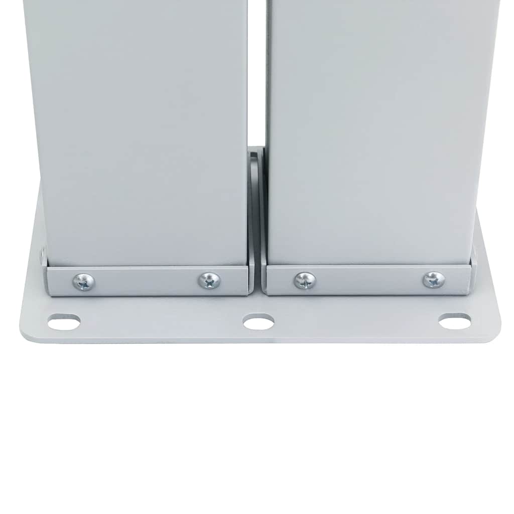 Ausziehbare Seitenmarkise Rot 120 x 600 cm