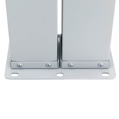 Ausziehbare Seitenmarkise Rot 120 x 600 cm