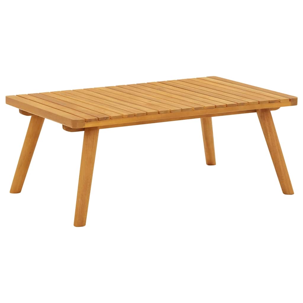 Garten-Couchtisch 90x55x35 cm Massivholz Akazie