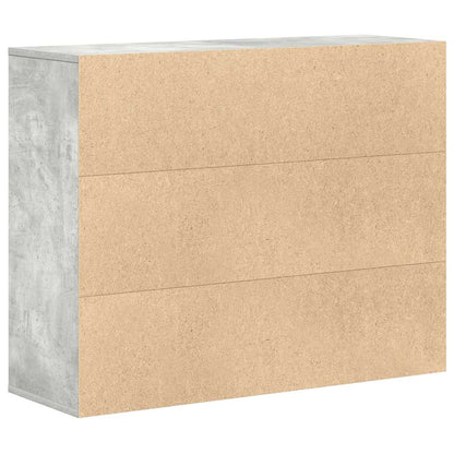 Sideboard Betongrau 88x30x70 cm Holzwerkstoff