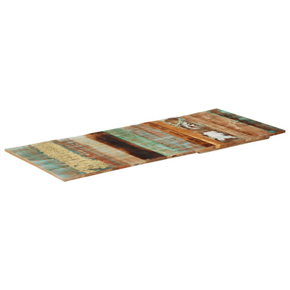 Tischplatte Rechteckig 60x140 cm 15-16mm Altholz Massiv