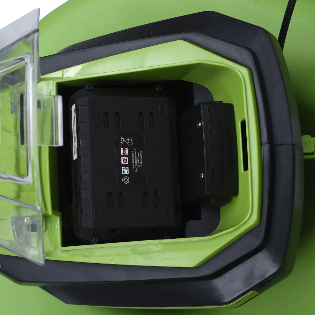 Kabelloser Rasenmäher mit zwei Akku-Packs 20V 2000 mAh Li-Ion