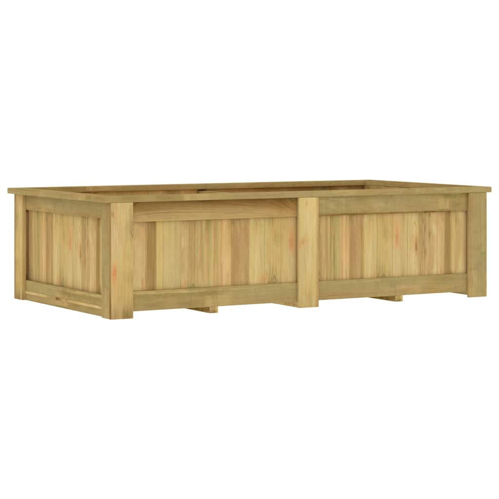 Hochbeet 196 x 100 x 50 cm Kiefernholz Imprägniert