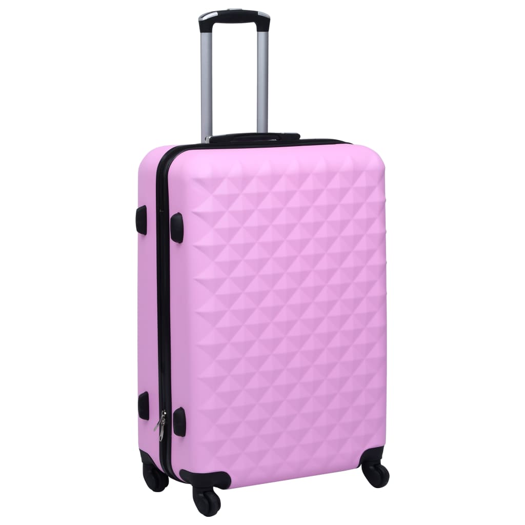 Hartschalen-Trolley-Set 2 Stk. Rosa ABS