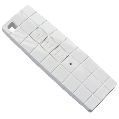 Kassettenmarkise mit Motor 450x300 cm Blau und Weiß