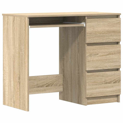 Schreibtisch Sonoma-Eiche 90x45x76 cm Holzwerkstoff