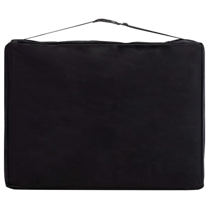 Massageliege Klappbar 3-Zonen mit Aluminiumgestell Rosa