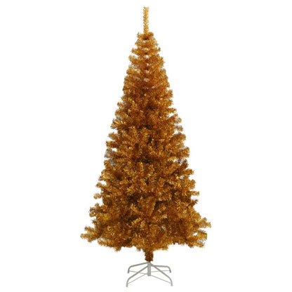 Künstlicher Weihnachtsbaum mit Ständer Gold 180 cm PET