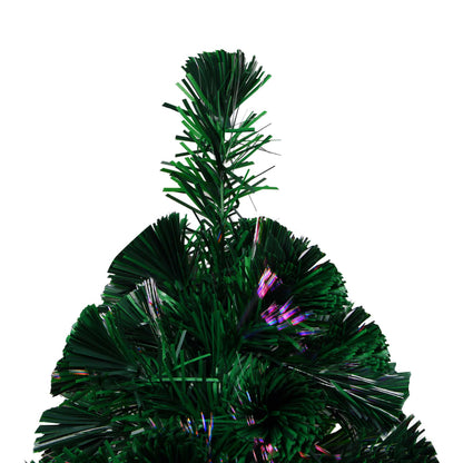 Künstlicher Weihnachtsbaum mit Ständer Grün 150 cm Glasfaser