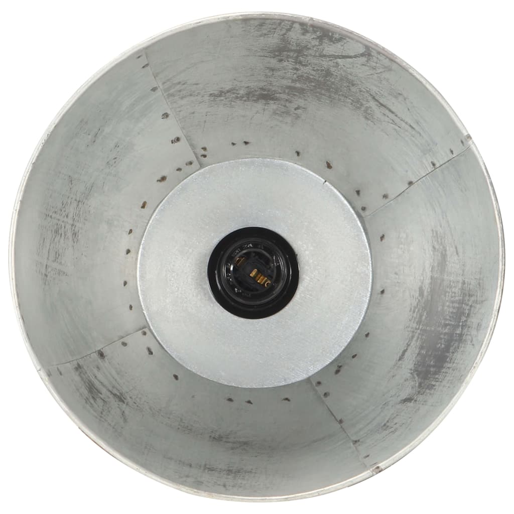 Stehlampe Silbern E27 Mango Massivholz