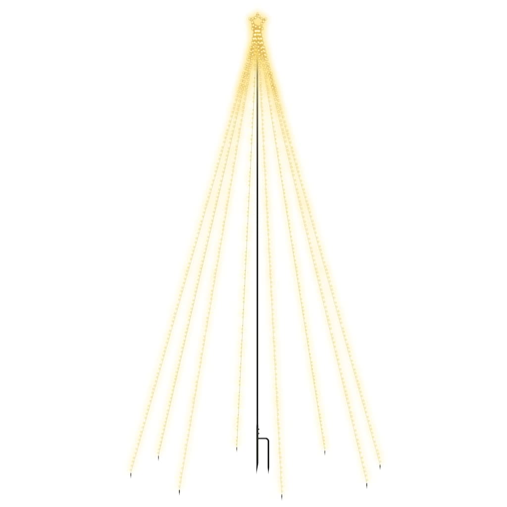 LED-Lichterkette Weihnachtsbaum Indoor Outdoor 400 LEDs 2,5 m