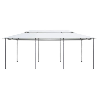 Pavillon 600x298x270 cm Weiß 180g/m²