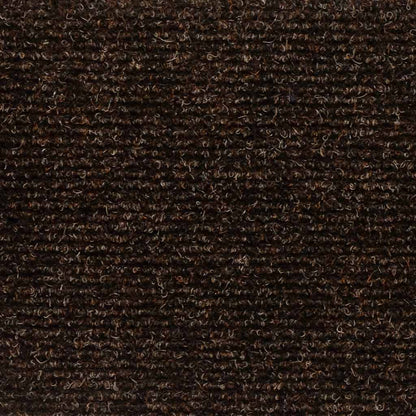 Stufenmatten Selbstklebend 15 Stk. 56x17x3 cm Braun Halbrund