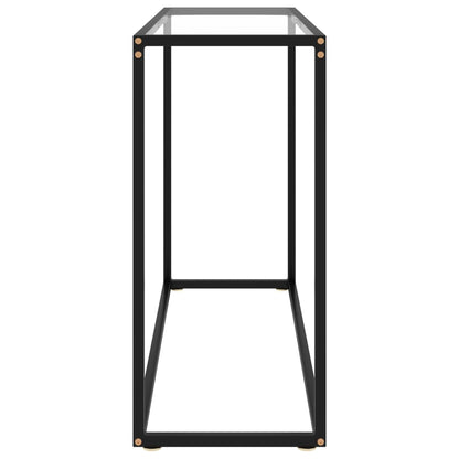 Konsolentisch Transparent 100x35x75 cm Hartglas