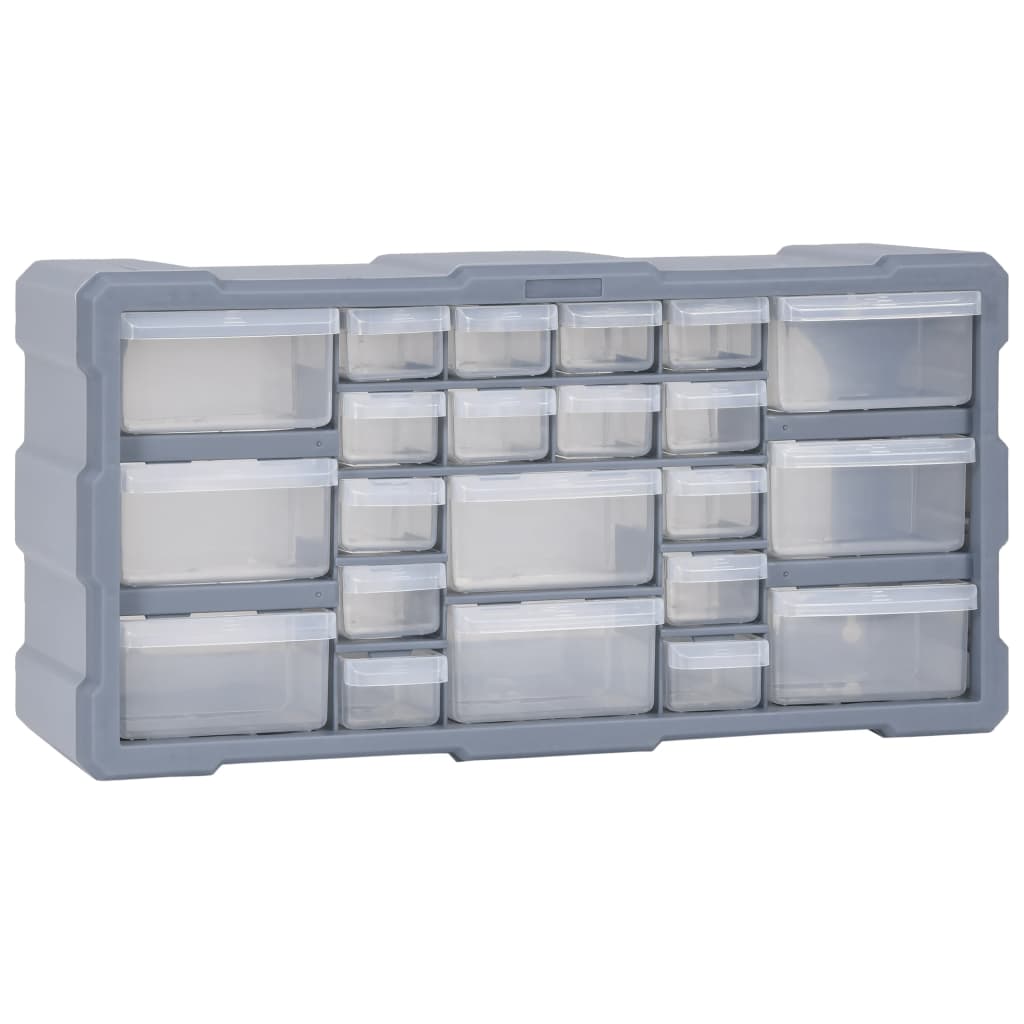 Multi-Schubladen-Organizer mit 22 Schubladen 49x16x25,5 cm