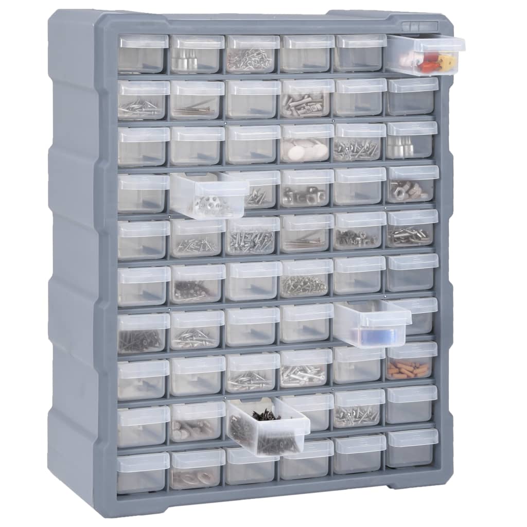 Multi-Schubladen-Organizer mit 60 Schubladen 38x16x47,5 cm
