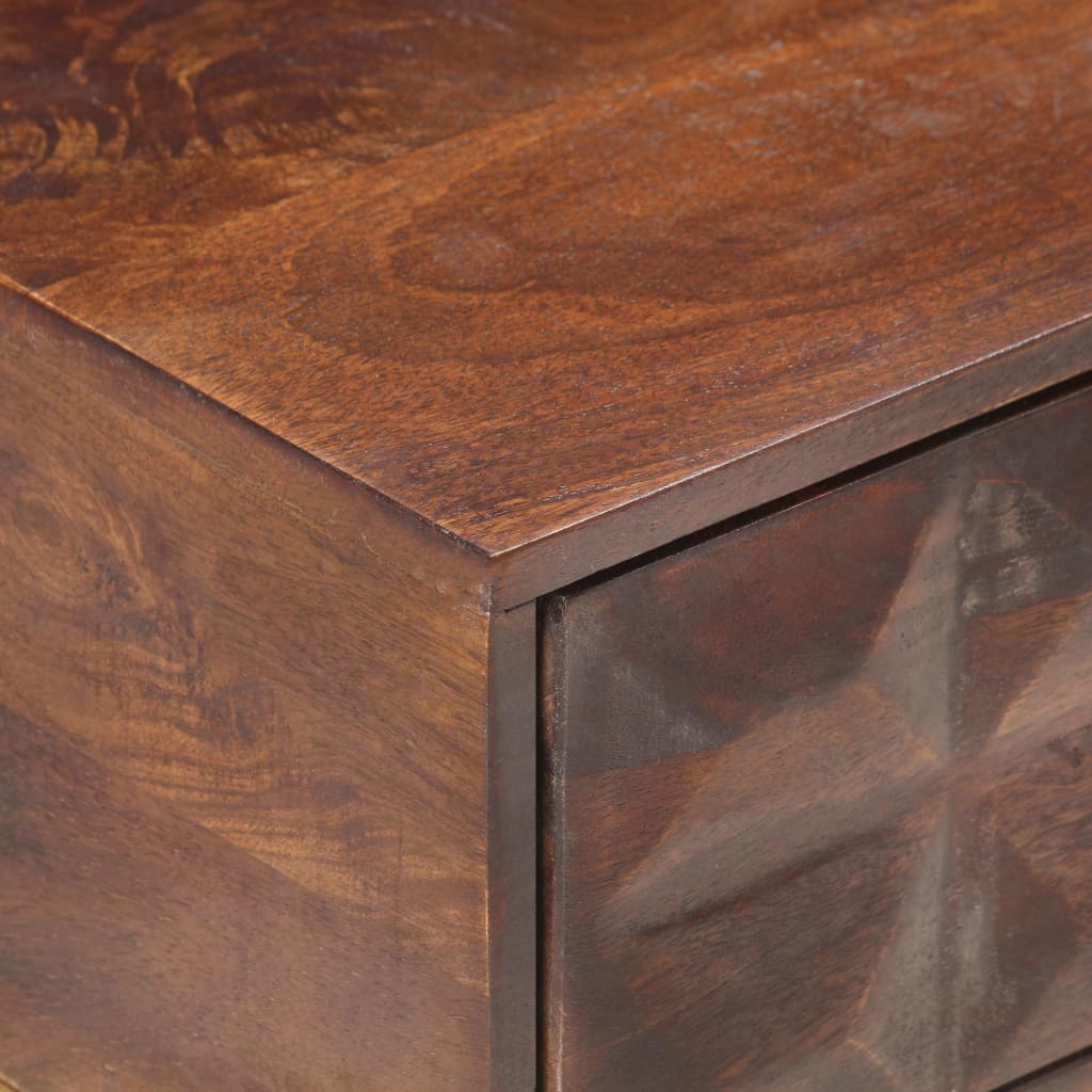 Couchtisch 112x50x40 cm Massivholz Mango