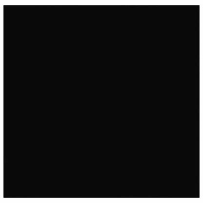 Schweberegal Hochglanz-Schwarz 23x23,5x3,8 cm MDF