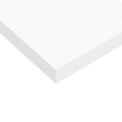 Schweberegal Weiß 40x23x3,8 cm MDF