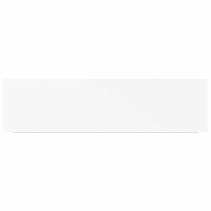 Schweberegale 4 Stk. Weiß 90x23,5x3,8 cm MDF