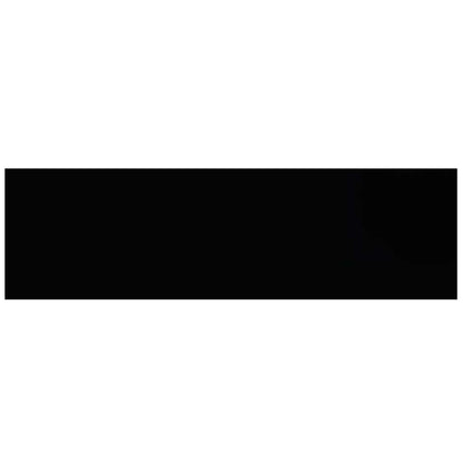 Schweberegal Schwarz 80x23,5x3,8 cm MDF