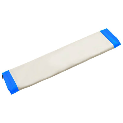 Aufblasbare Schwimmmatte Blau und Weiß 300x150x15 cm