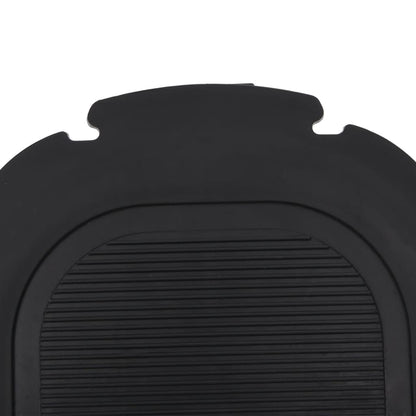 Fußpumpe 26x18 cm PP und PE Grau und Gelb