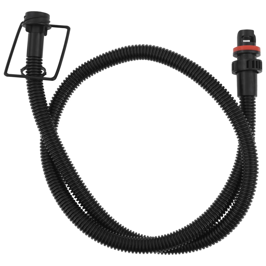 Fußpumpe 26x18 cm PP und PE Grau und Gelb