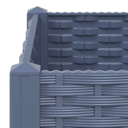 Hochbeet 80x40x38 cm Polypropylen